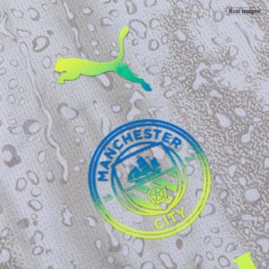 616120_3 Kid's Manchester City Third Kit(Jersey+Shorts+Socks) 25/26 Gray