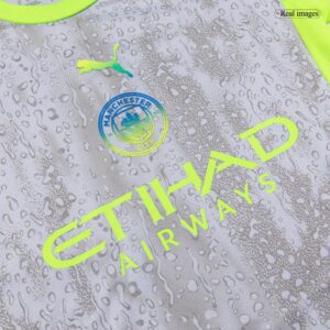 616120_4 Kid's Manchester City Third Kit(Jersey+Shorts+Socks) 25/26 Gray