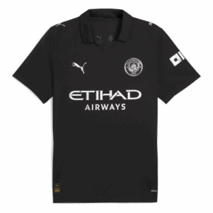 614000_4 FODEN #47 Manchester City Away Soccer Jersey 2025/26 Black