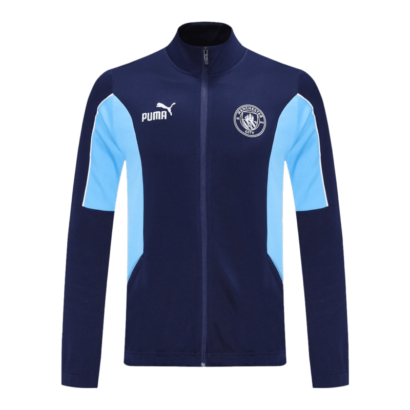Manchester City Jacket Tracksuit 2025/26 Navy