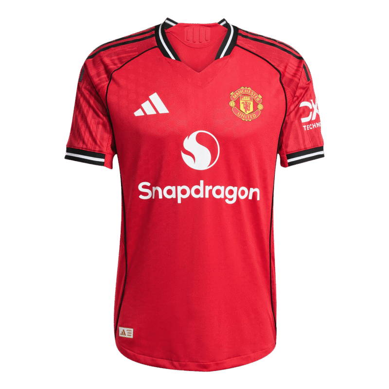 ŠEŠKO #30 Manchester United Home Authentic Soccer Jersey 2025/26