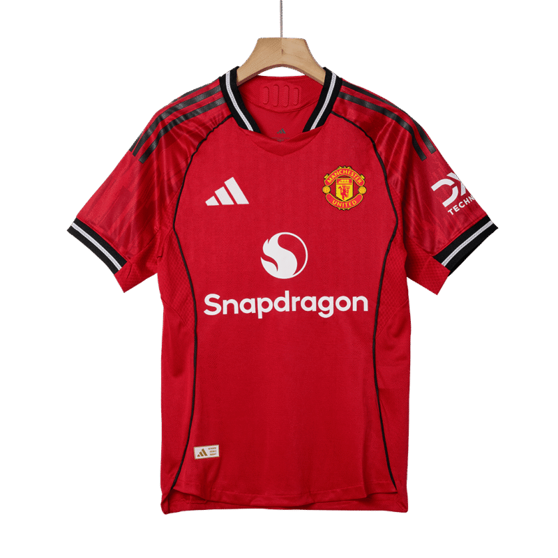 ŠEŠKO #30 Manchester United Home Authentic Soccer Jersey 2025/26