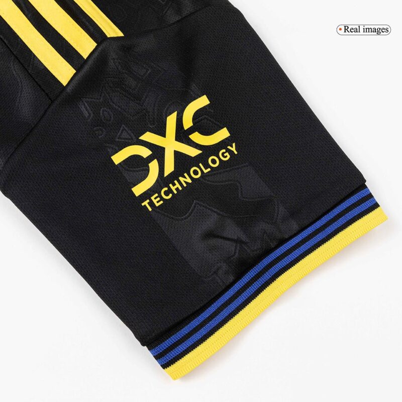 625790_8 Kid's Manchester United Third Away Soccer Jersey Kit(Jersey+Shorts+Socks) 25/26 Black