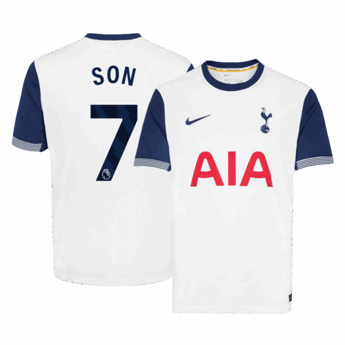 508160_1 Men's SON #7 Tottenham Hotspur Home Soccer Jersey Shirt 2024/25 - Fan Version