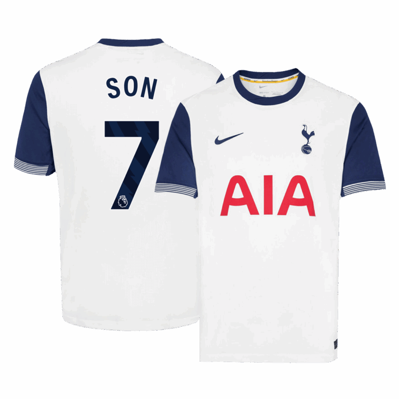 508160_1 Men's SON #7 Tottenham Hotspur Home Soccer Jersey Shirt 2024/25 - Fan Version