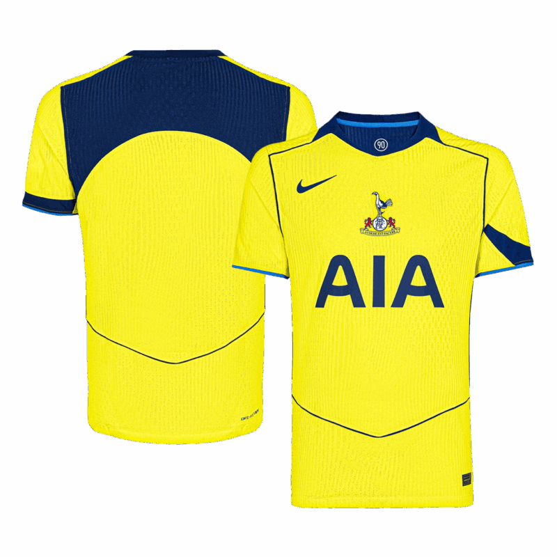 610483_3 Tottenham Hotspur Third Away Soccer Jersey Authentic 2025/26