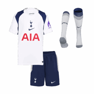 625814_1 Kid's Tottenham Hotspur Home Soccer Jersey Kit(Jersey+Shorts+Socks) 25/26 White