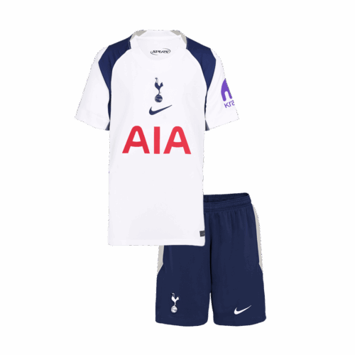 620347_1 Kid's Tottenham Hotspur Home Soccer Jersey Kit(Jersey+Shorts) 25/26 White