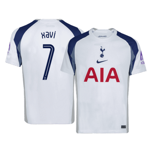 XAVI #7 Tottenham Hotspur Home Soccer Jersey 2025/26 -UCL