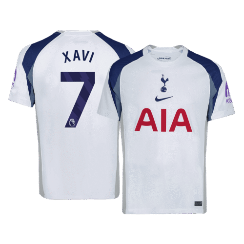 XAVI #7 Tottenham Hotspur Home Soccer Jersey 2025/26