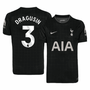 613130_1 Tottenham Hotspur DRAGUSIN #3 Away Soccer Jersey 2025/26