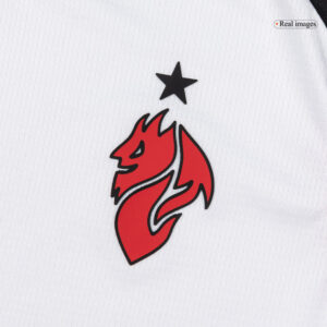 625667_4 Kid's AC Milan Away Soccer Jersey Kit(Jersey+Shorts+Socks) 25/26 White