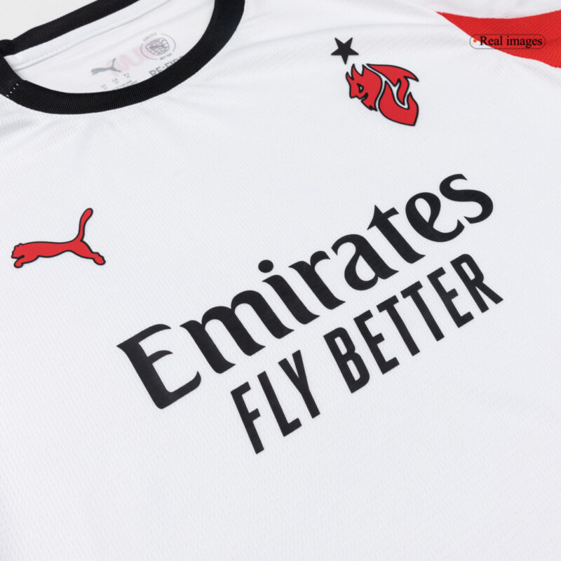 625667_6 Kid's AC Milan Away Soccer Jersey Kit(Jersey+Shorts+Socks) 25/26 White