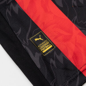 618201_10 AC Milan Long Sleeve Home Soccer Jersey 2025/26