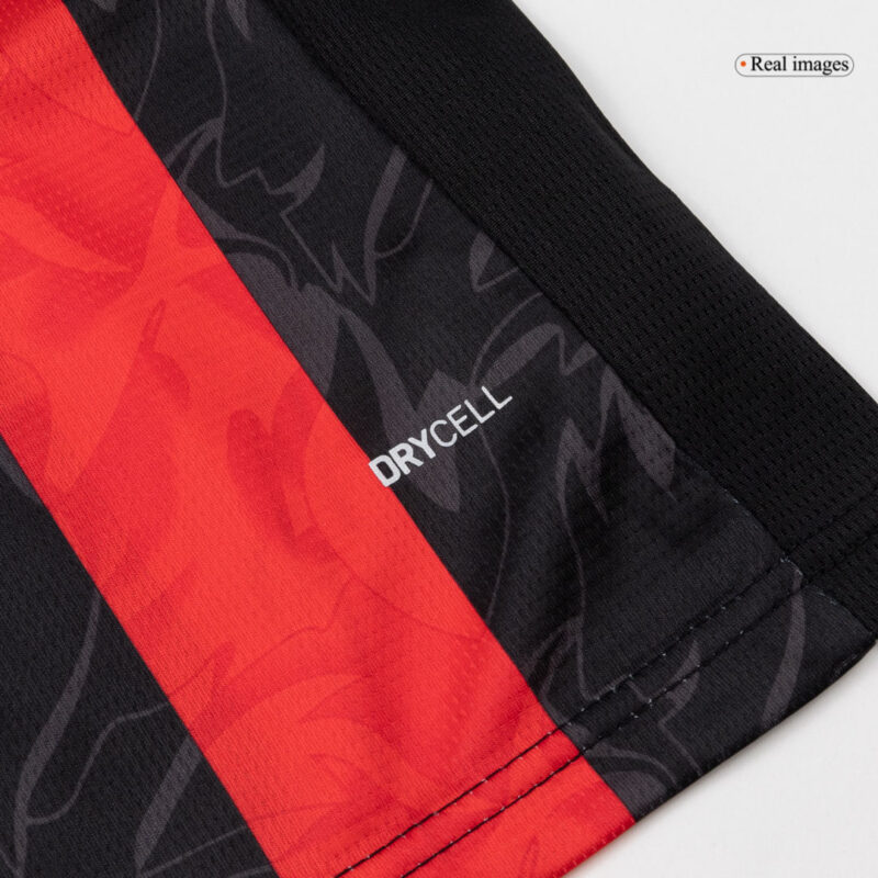 618201_11 AC Milan Long Sleeve Home Soccer Jersey 2025/26