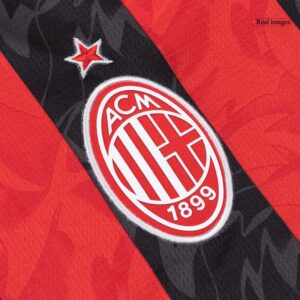 618201_6 AC Milan Long Sleeve Home Soccer Jersey 2025/26