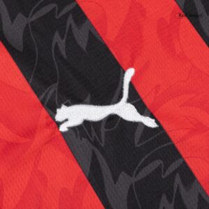 618201_7 AC Milan Long Sleeve Home Soccer Jersey 2025/26