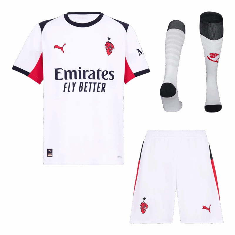 625644_1 AC Milan Away Soccer Jersey Kit 2025/26