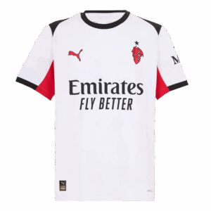 608297_2 AC Milan FOFANA #19 Away Soccer Jersey 2025/26