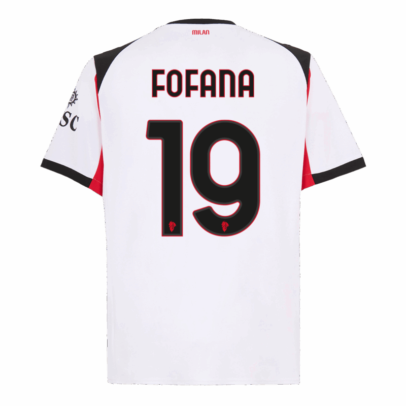 608297_3 AC Milan FOFANA #19 Away Soccer Jersey 2025/26