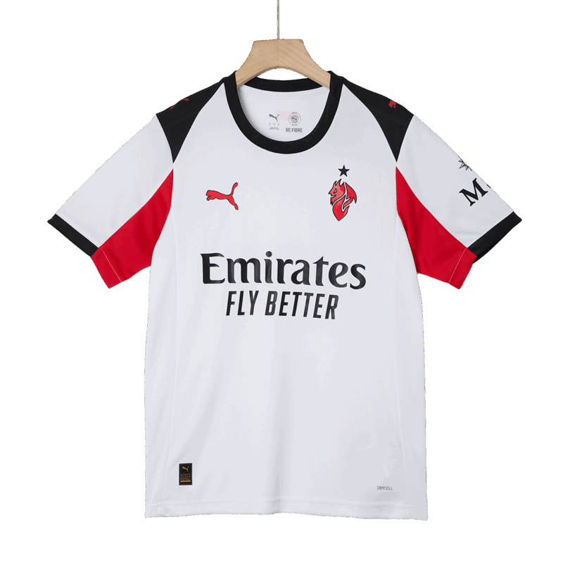 608297_5 AC Milan FOFANA #19 Away Soccer Jersey 2025/26