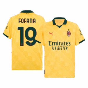 608344_1 AC Milan FOFANA #19 Third Away Soccer Jersey 2025/26
