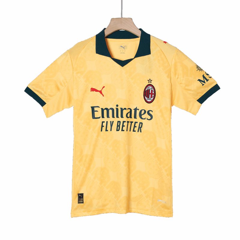 608344_5 AC Milan FOFANA #19 Third Away Soccer Jersey 2025/26