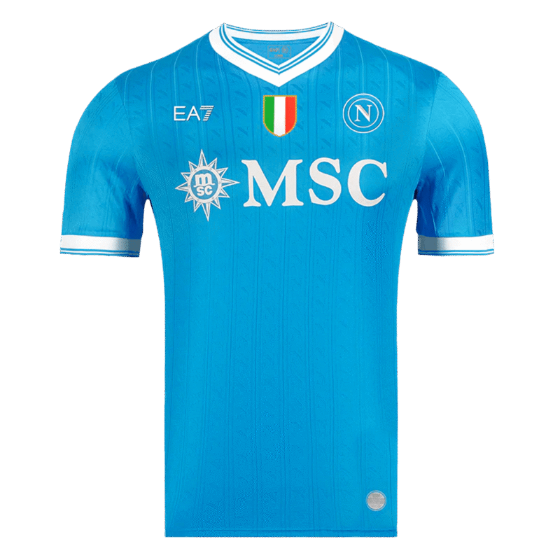 Napoli Home Authentic Soccer Jersey 2025/26