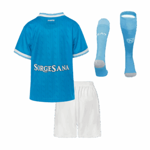 625857_2 Kid's Napoli Home Soccer Jersey Kit(Jersey+Shorts+Socks) 25/26 Blue