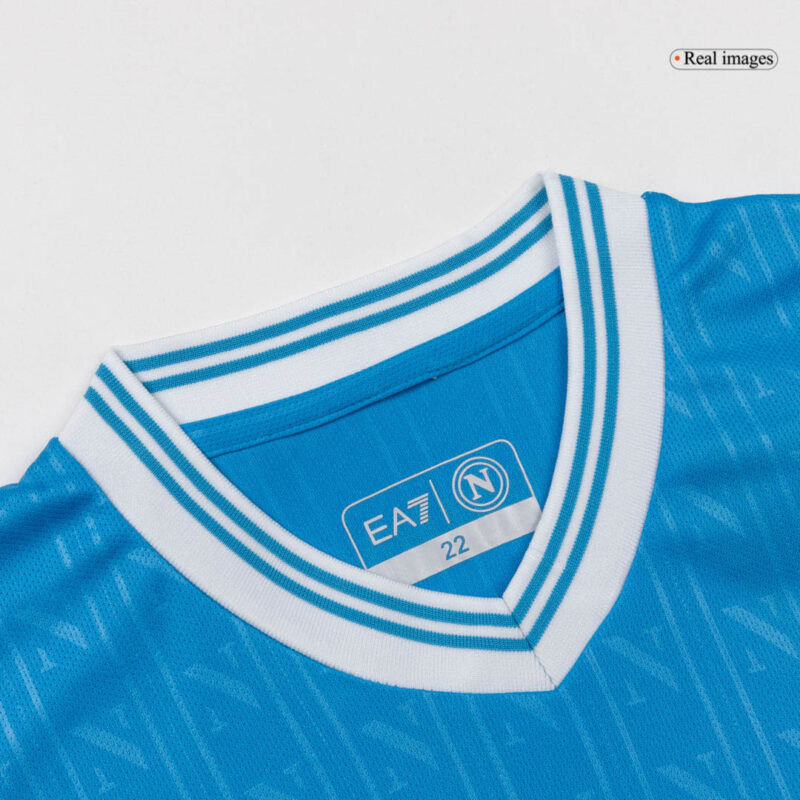 625857_3 Kid's Napoli Home Soccer Jersey Kit(Jersey+Shorts+Socks) 25/26 Blue