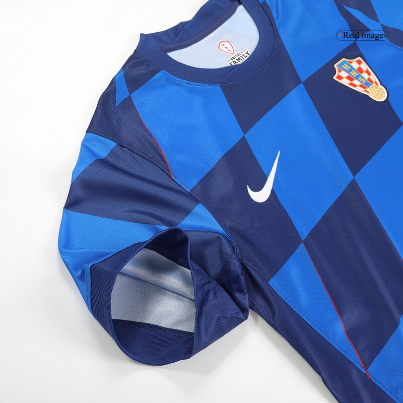 Croatia Away Soccer Jersey Replica Euro 2024 - Fan Version