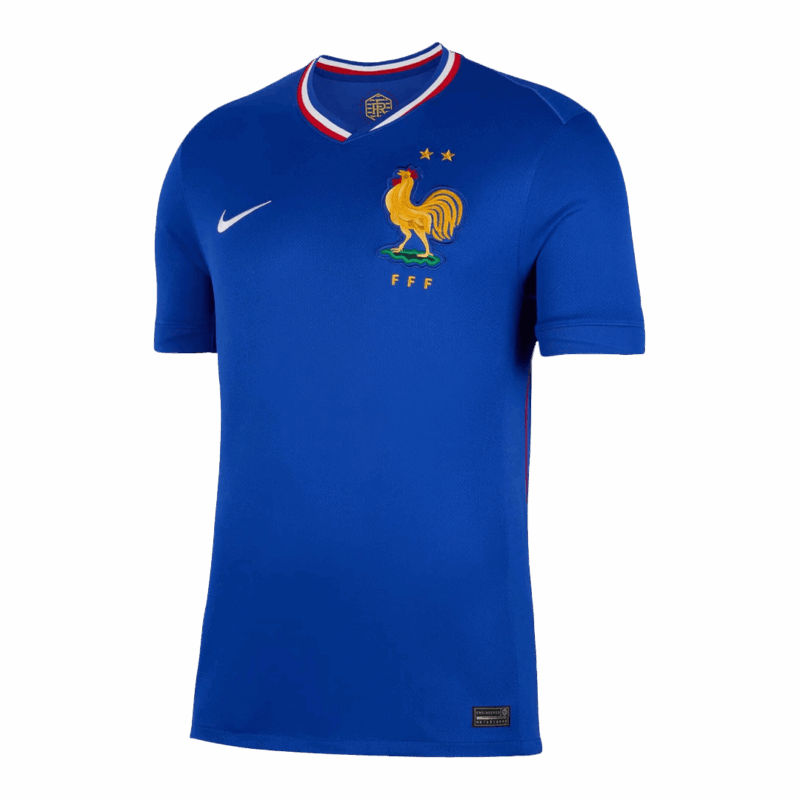 436725_1 France Home Soccer Jersey Replica 2024