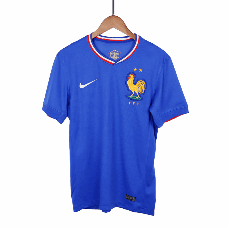 436725_4 France Home Soccer Jersey Replica 2024
