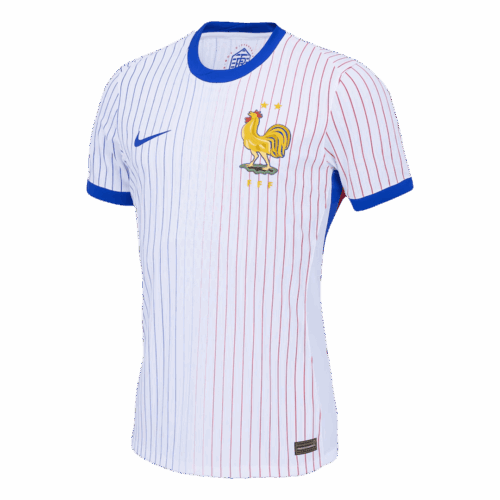 459498_1 Men's Authentic France Away Soccer Jersey Shirt EURO 2024 - Player Version