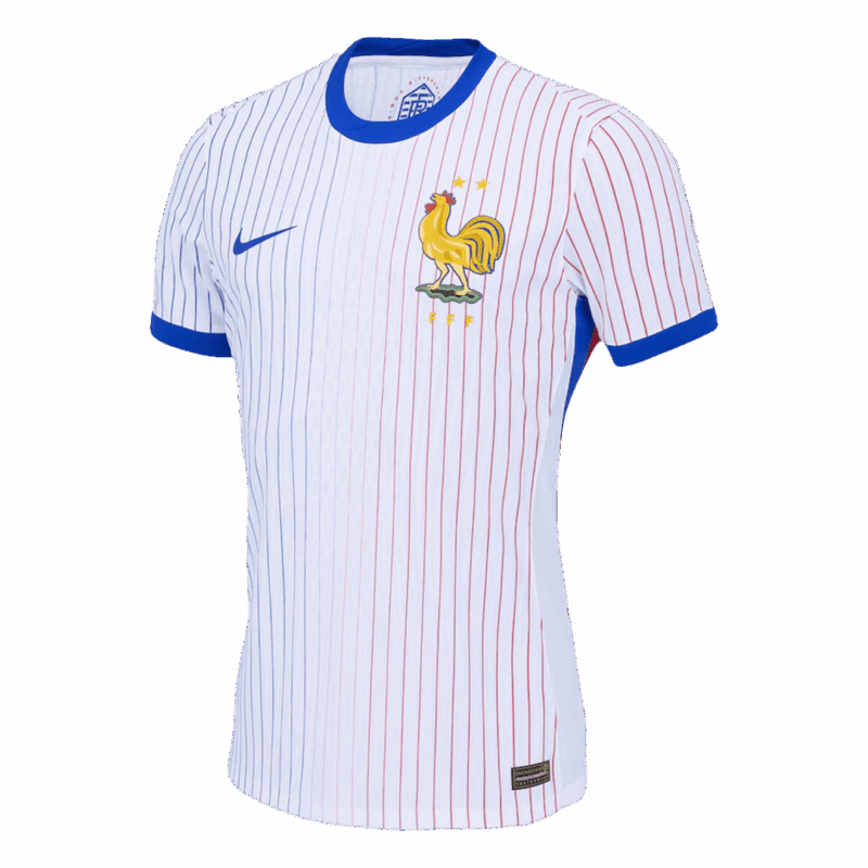 459498_1 Men's Authentic France Away Soccer Jersey Shirt EURO 2024 - Player Version