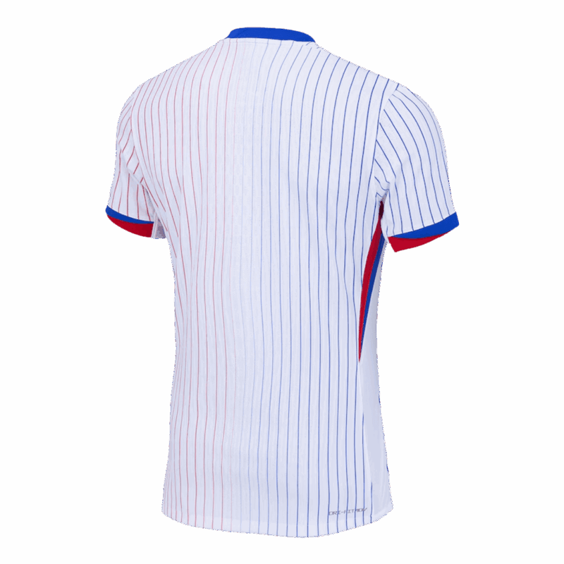 459498_2 Men's Authentic France Away Soccer Jersey Shirt EURO 2024 - Player Version