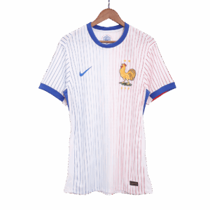 459498_4 Men's Authentic France Away Soccer Jersey Shirt EURO 2024 - Player Version