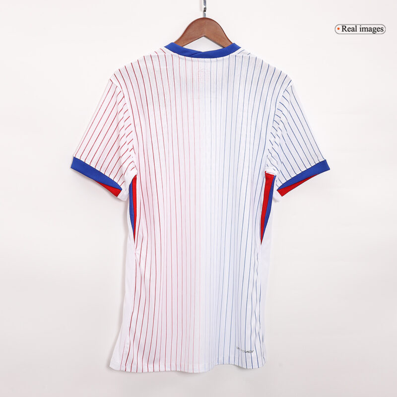 459498_6 Men's Authentic France Away Soccer Jersey Shirt EURO 2024 - Player Version