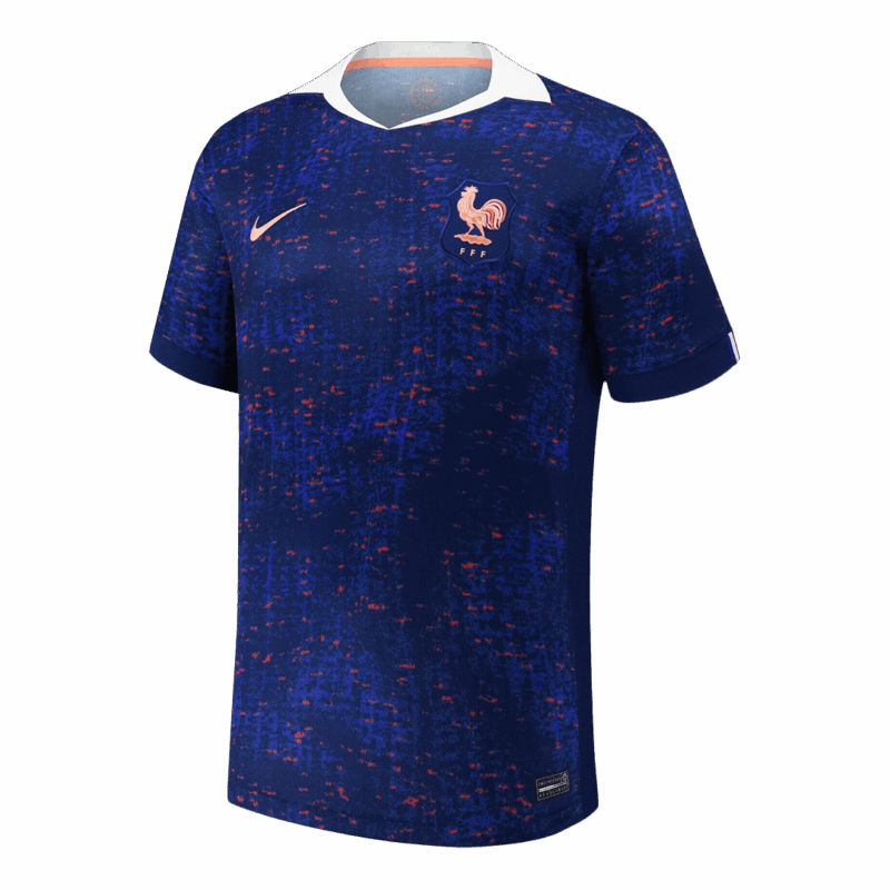 France Home Soccer Jersey Replica Women's Euro 2025