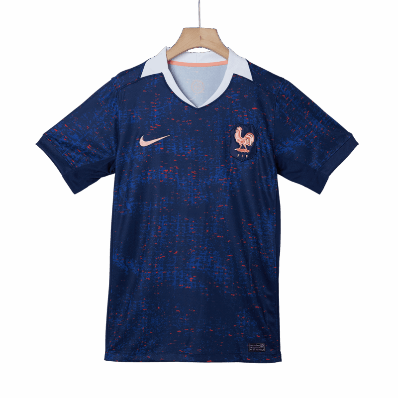 France Home Soccer Jersey Replica Women's Euro 2025