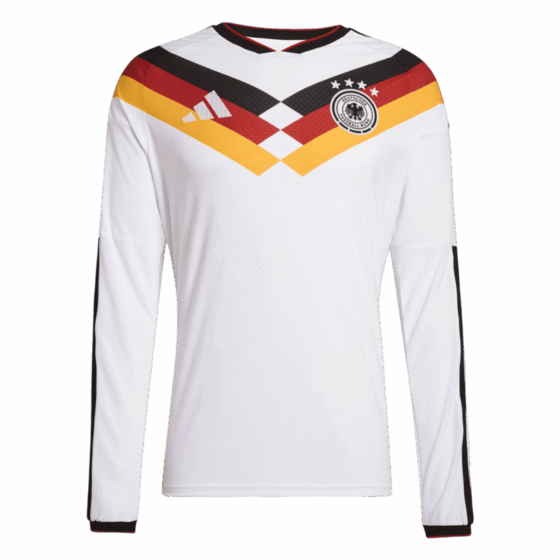 625197_4 Germany Long Sleeve Home Soccer Jersey 2026
