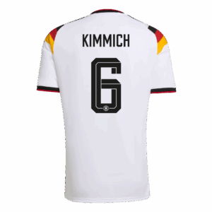 619058_3 KIMMICH #6 Germany Home Soccer Jersey World Cup 2026 White