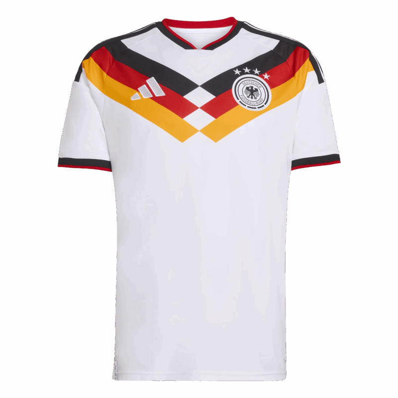 619058_4 KIMMICH #6 Germany Home Soccer Jersey World Cup 2026 White