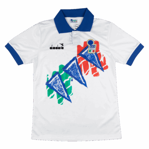 613915_1 Italy Pre-Match Soccer Jersey Retro 1994