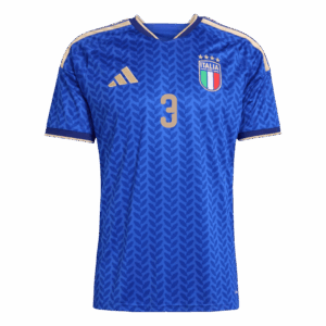 621341_2 DIMARCO #3 Italy Home Soccer Jersey World Cup 2026 Blue