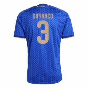 621341_3 DIMARCO #3 Italy Home Soccer Jersey World Cup 2026 Blue