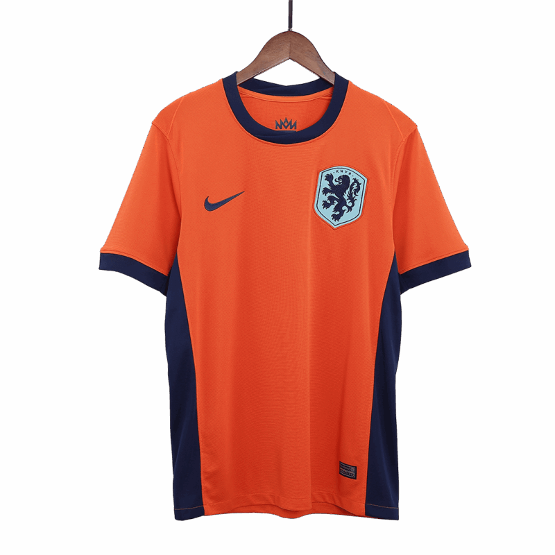 457991_3 Netherlands Home Soccer Jersey Replica 2024/25