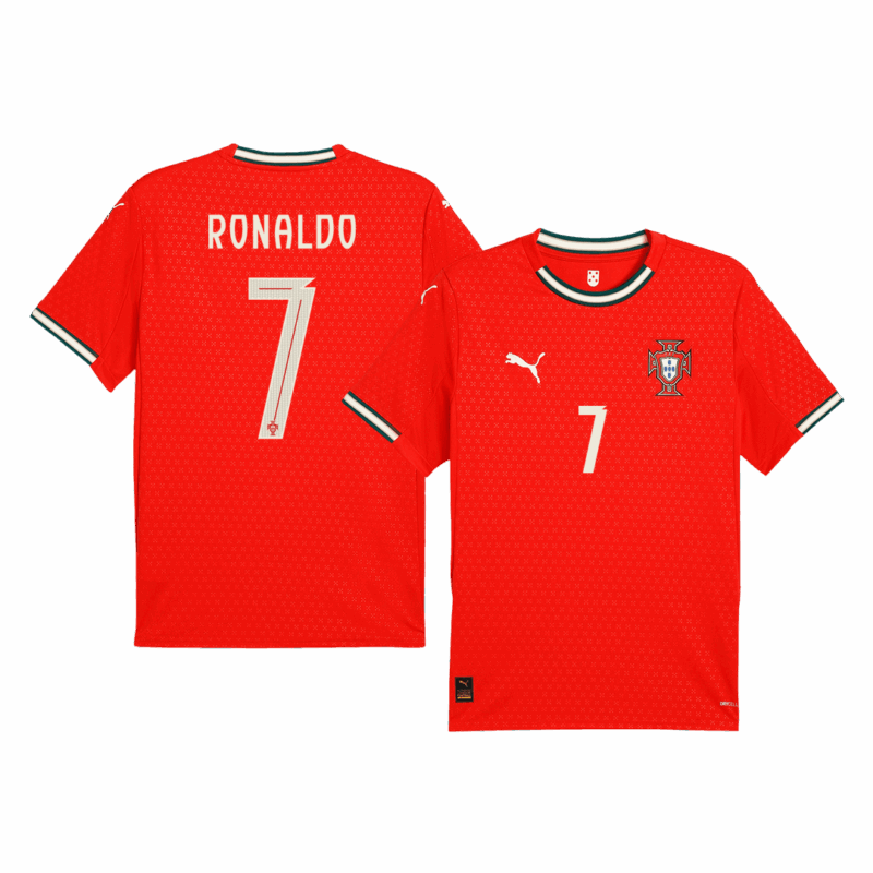 511579_1 RONALDO #7 Portugal Home Soccer Jersey Replica 2025