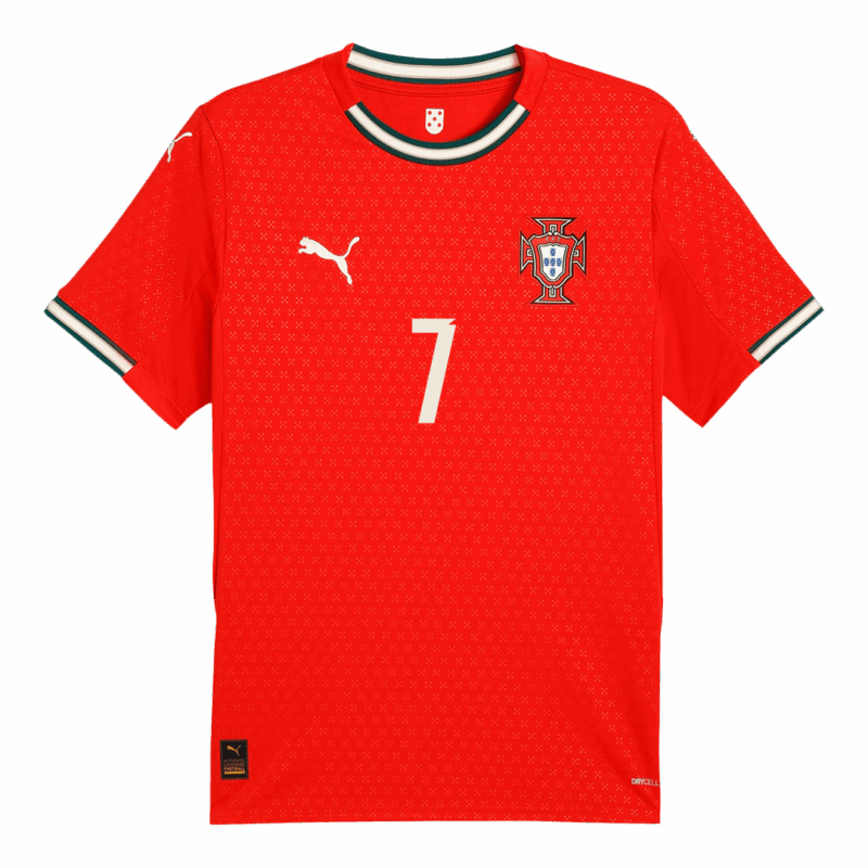 511579_2 RONALDO #7 Portugal Home Soccer Jersey Replica 2025