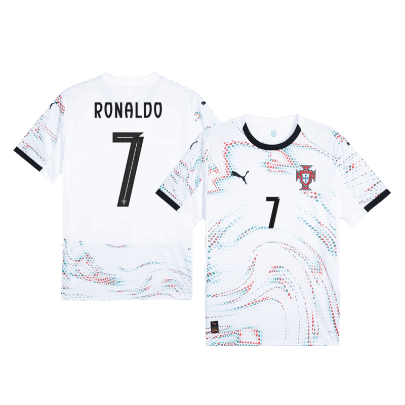 511580_1 RONALDO #7 Portugal Away Soccer Jersey Replica 2025
